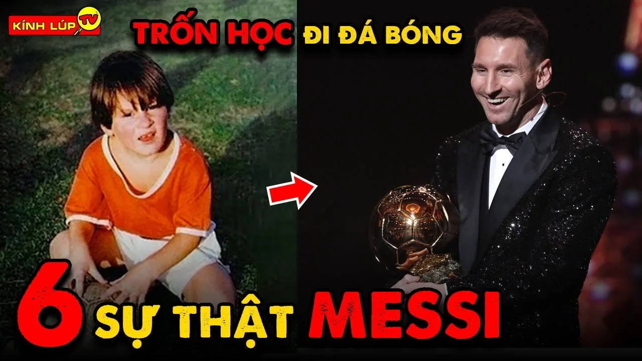 6 Sự Thật Thú Vị CỰC KHỦNG Về Lionel Messi Bạn Nên Xem Một