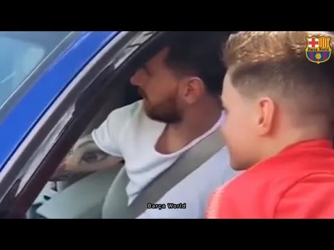 Lionel Messi Behave Modestly With Fans