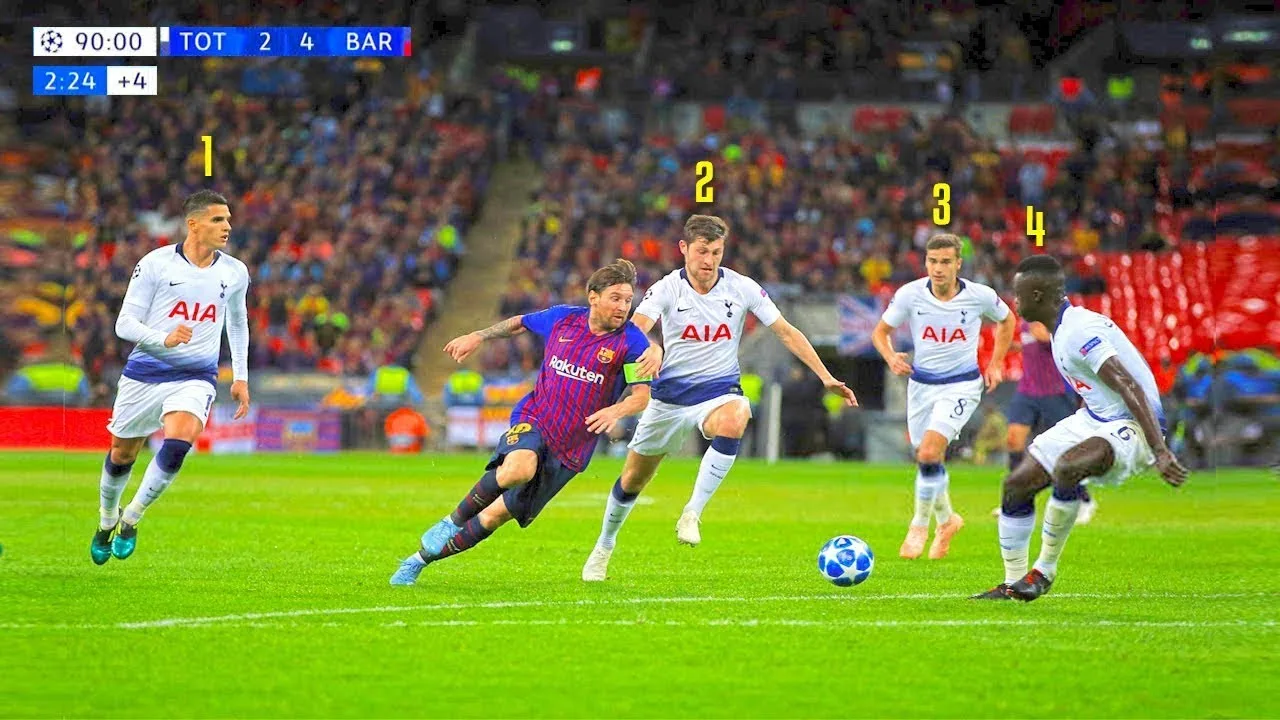 The Day Lionel Messi Produced A Wembley Masterclass