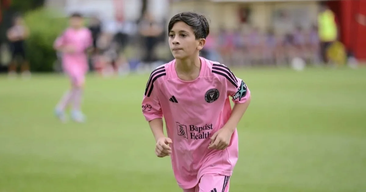Le fils de Lionel Messi a été surpris de marquer 11 buts dans un match