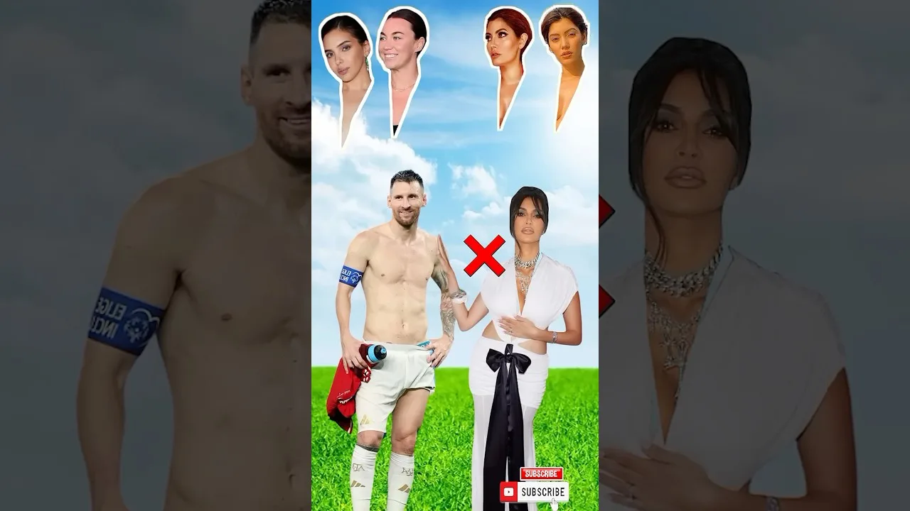 Lionel Messi & Kim Kardashian #LeoMessi #Kimkardashian #youtumeshorts #shorts