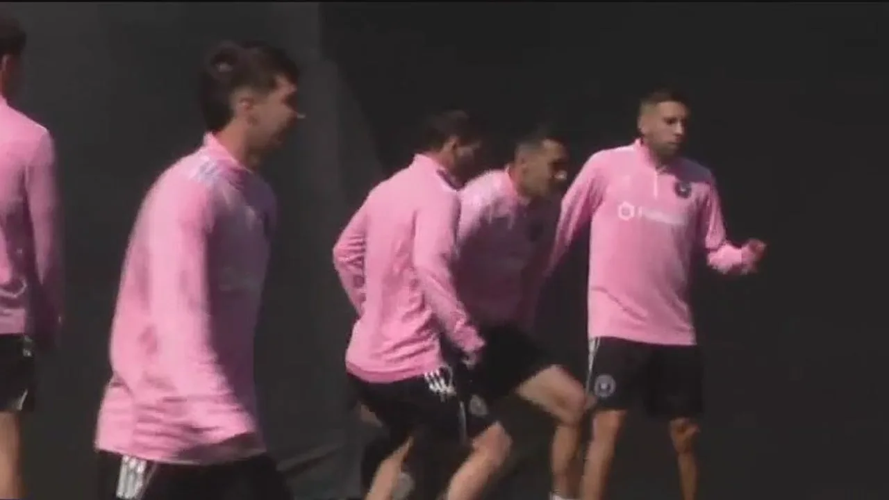 Lionel Messi s’entraîne à San Jose avant qu’Inter Miami ne prenne les tremblements de terre