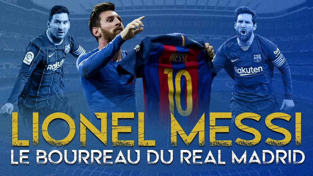 ⚡️⚽️ Le Real Madrid, victime attitrée de Lionel Messi !