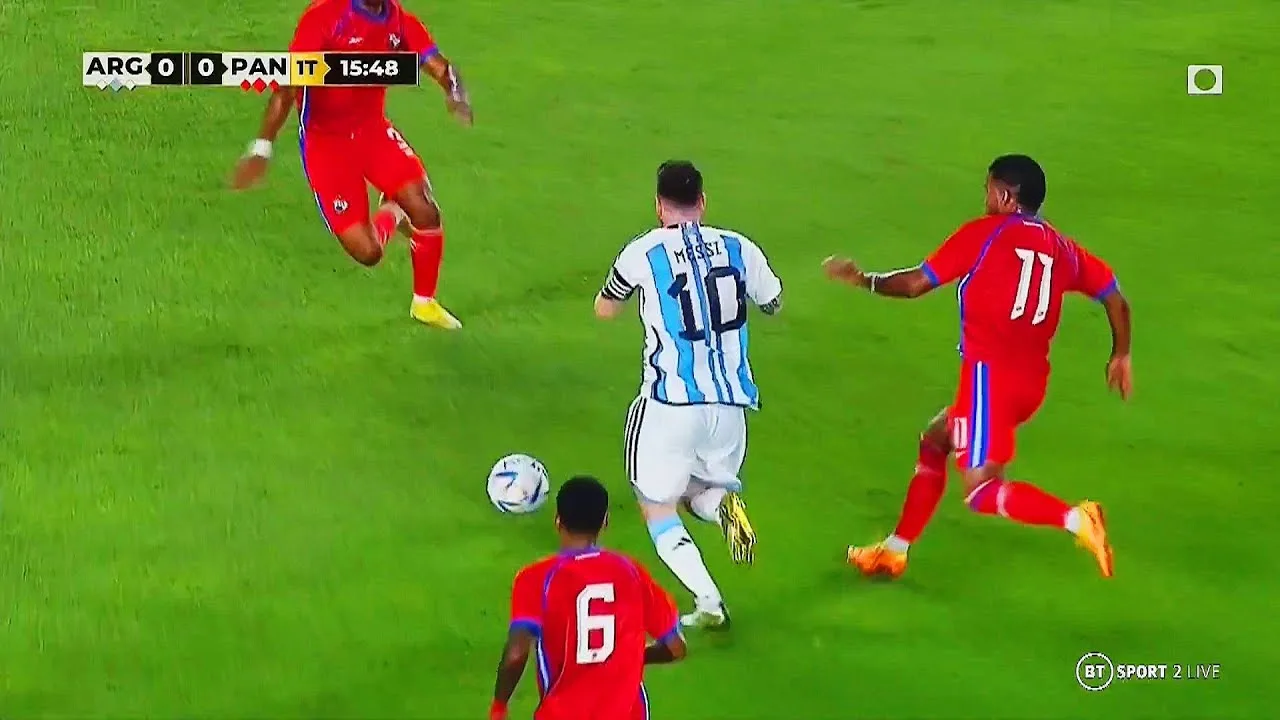 Lionel Messi First Time Playing As WORLD CHAMPION ●