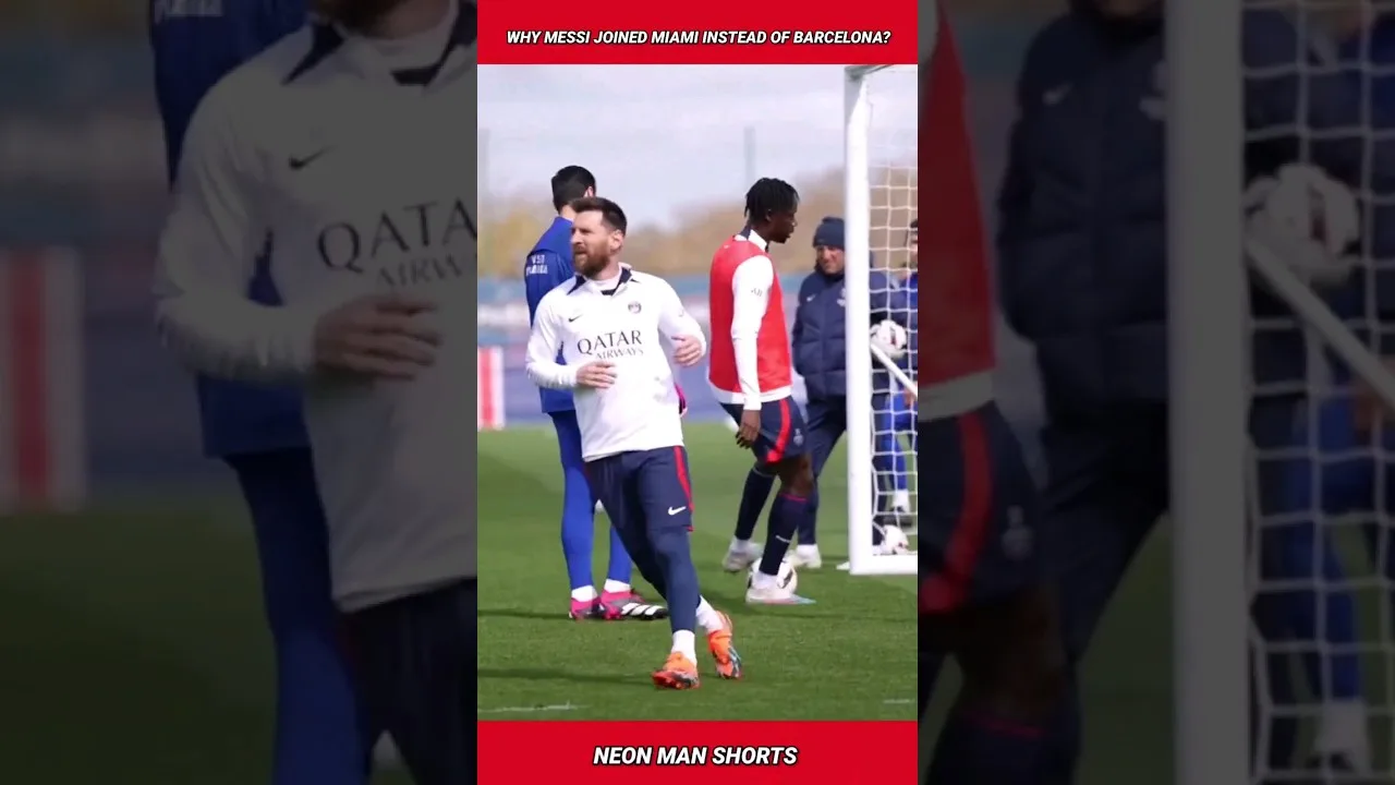 Why Messi Joined Inter Miami instead of Barcelona? Reacts! |