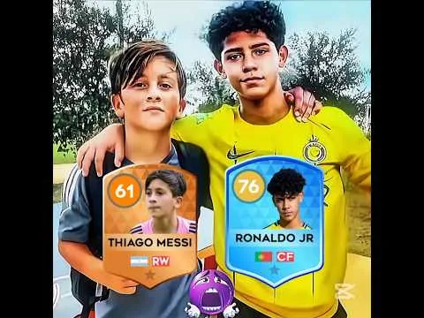 Ronaldo & messi x Ronaldo jr ou thiago messi 🤯 #shorts #dreamleaguesoccer2025 #pes #virial