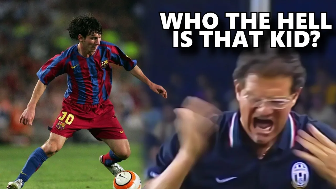 Quand l’adolescent Messi a TERRORISÉ la Juventus et Fabio Capello