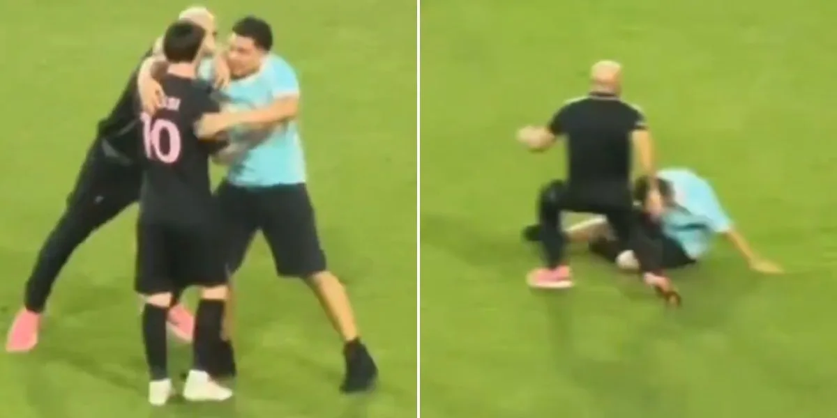 Le garde du corps de Lionel Messi «  enfin vaincu  » alors que Fan arrive à la légende du football dans l’Inter Miami Win