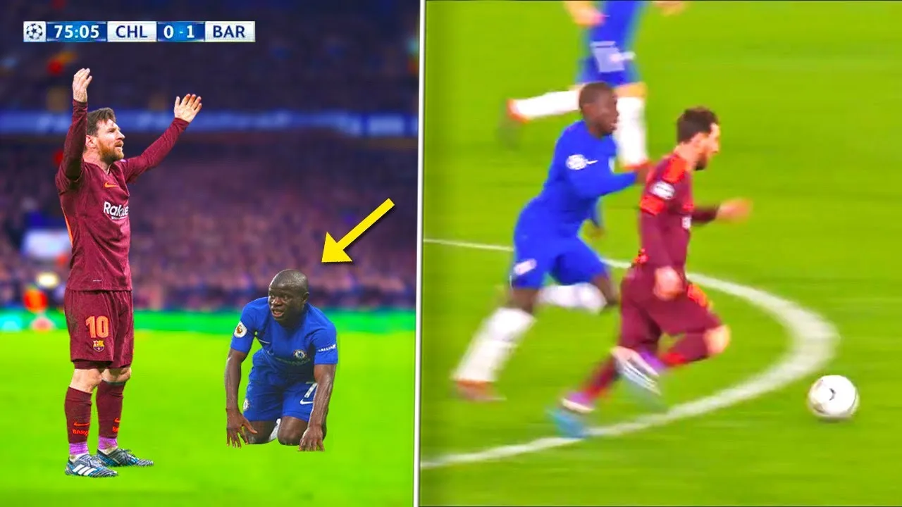 The Day Lionel Messi Destroyed N'Golo Kanté