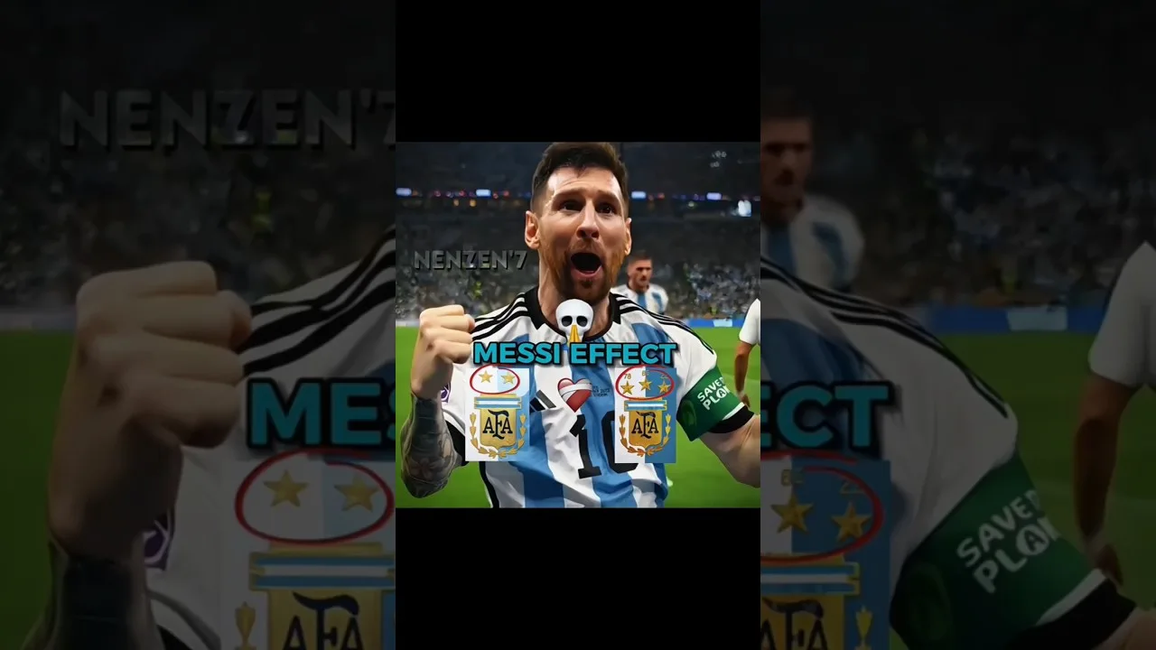 Lionel Messi Argentina World Cup Effect While Barcelona 🤡 #shorts #viral #funny #trending #fypシ #fyp