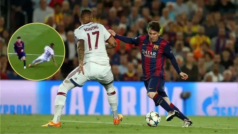 Lionel Messi, 10 ans après avoir quitté Jerome Boateng «  assis  » pour les demi-finales de la Ligue des champions