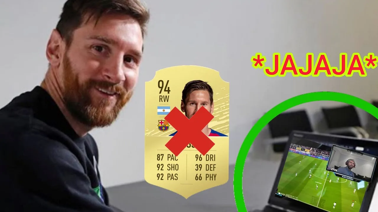 ¡LEO MESSI MIRA LOS STREAMS DEL KUN AGÜERO!