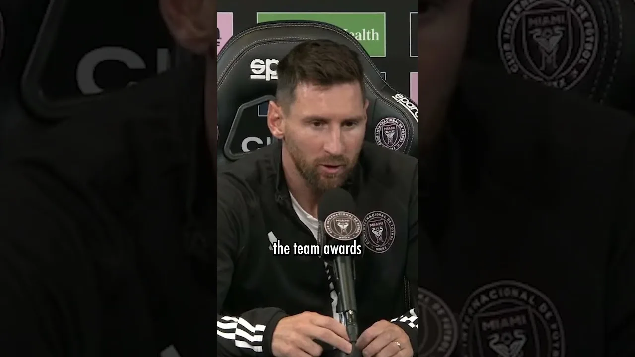 Leo Messi on potentially winning an eighth Ballon d’Or 🌟