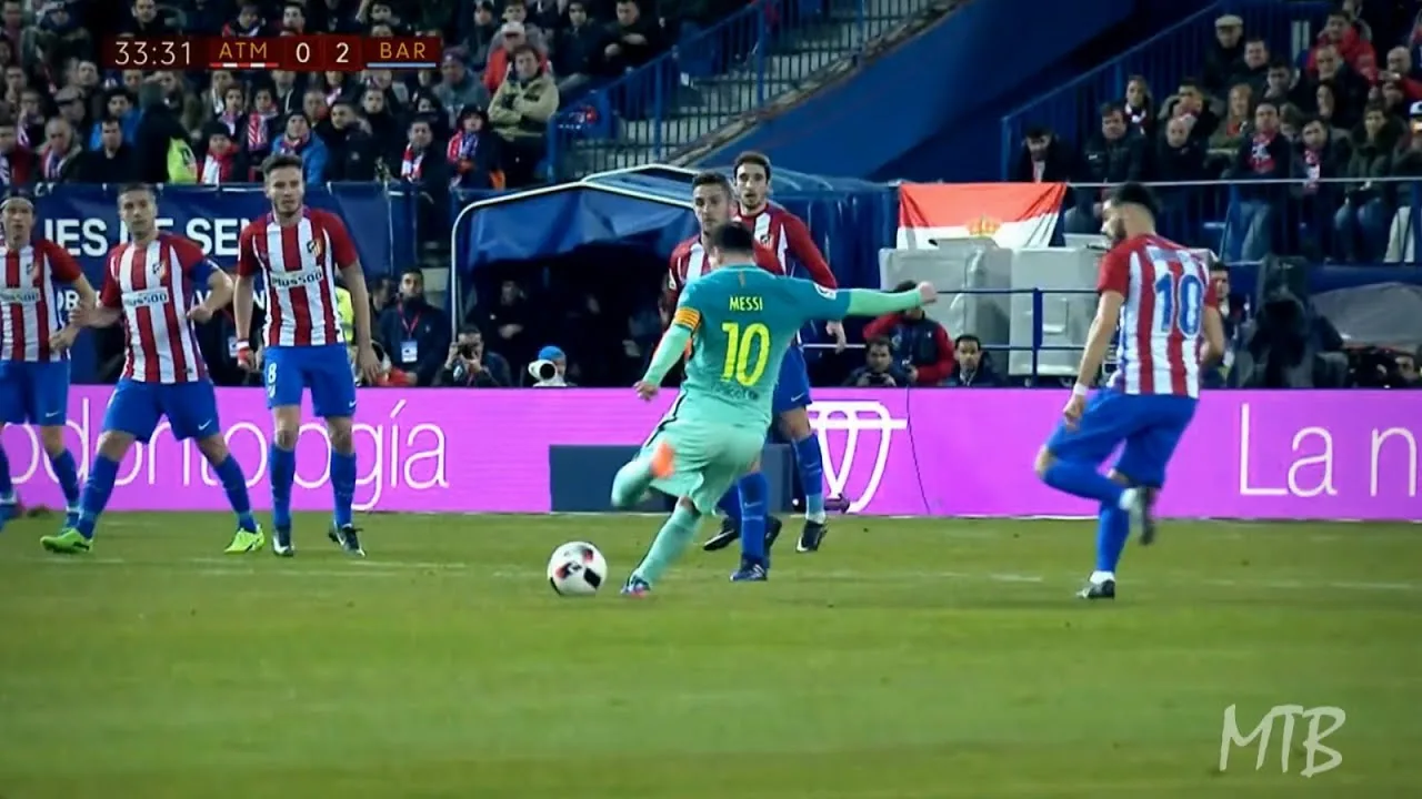 When Lionel Messi Shocks Everyone With Powerful Long Shot