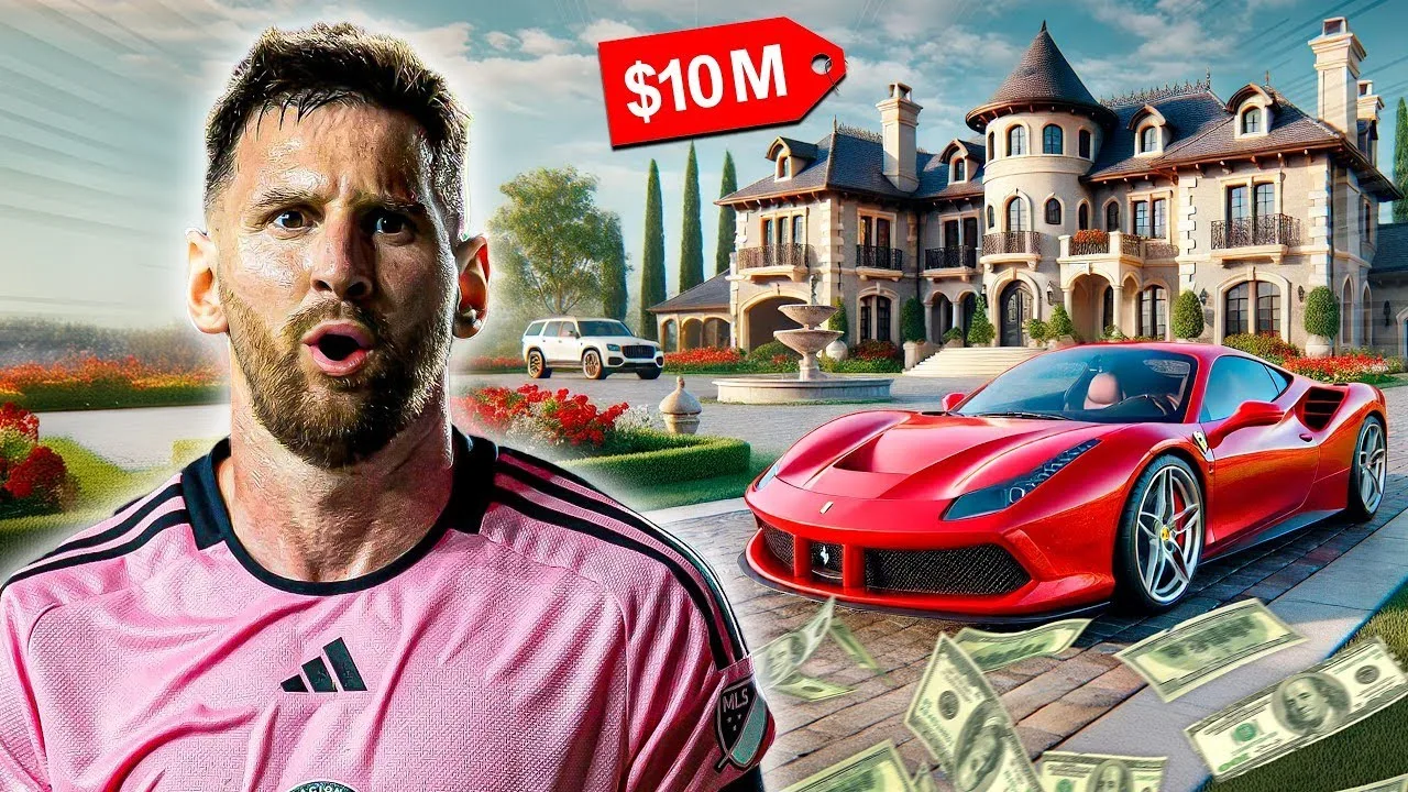 C’est la vie luxueuse de Lionel Messi 2025