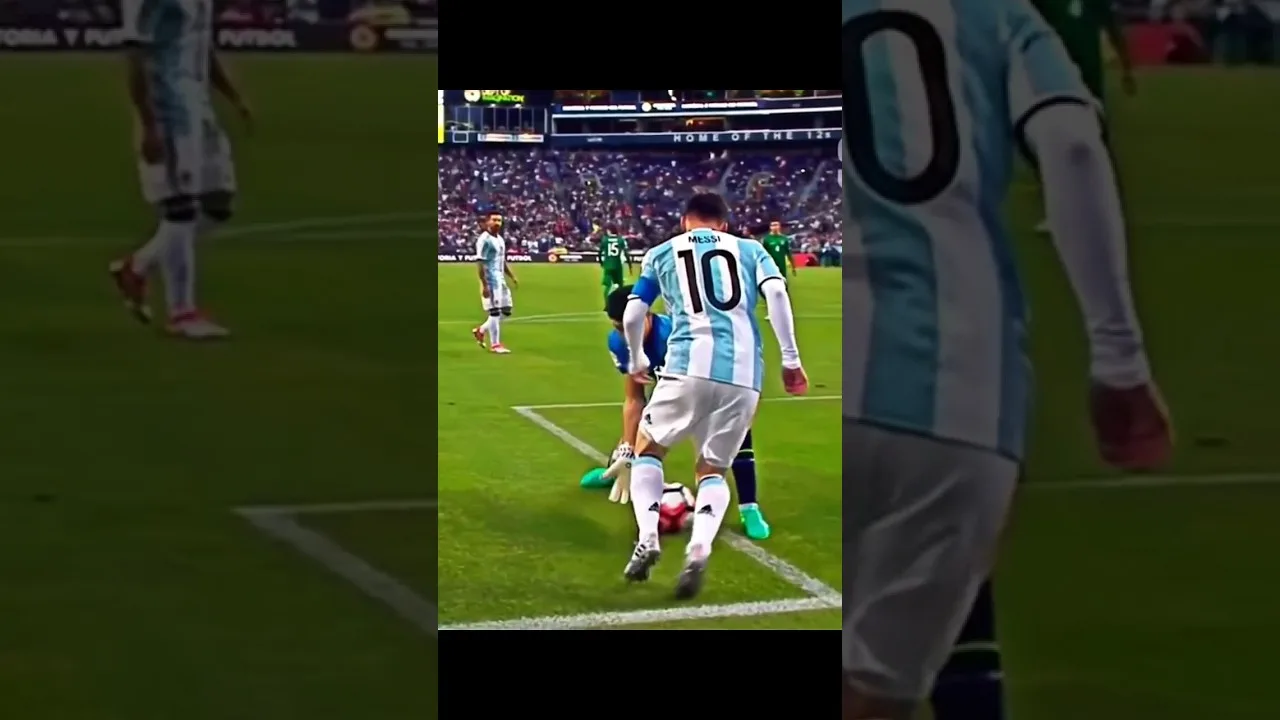 Leo Messi amazing moment goal and skills #messi #viral