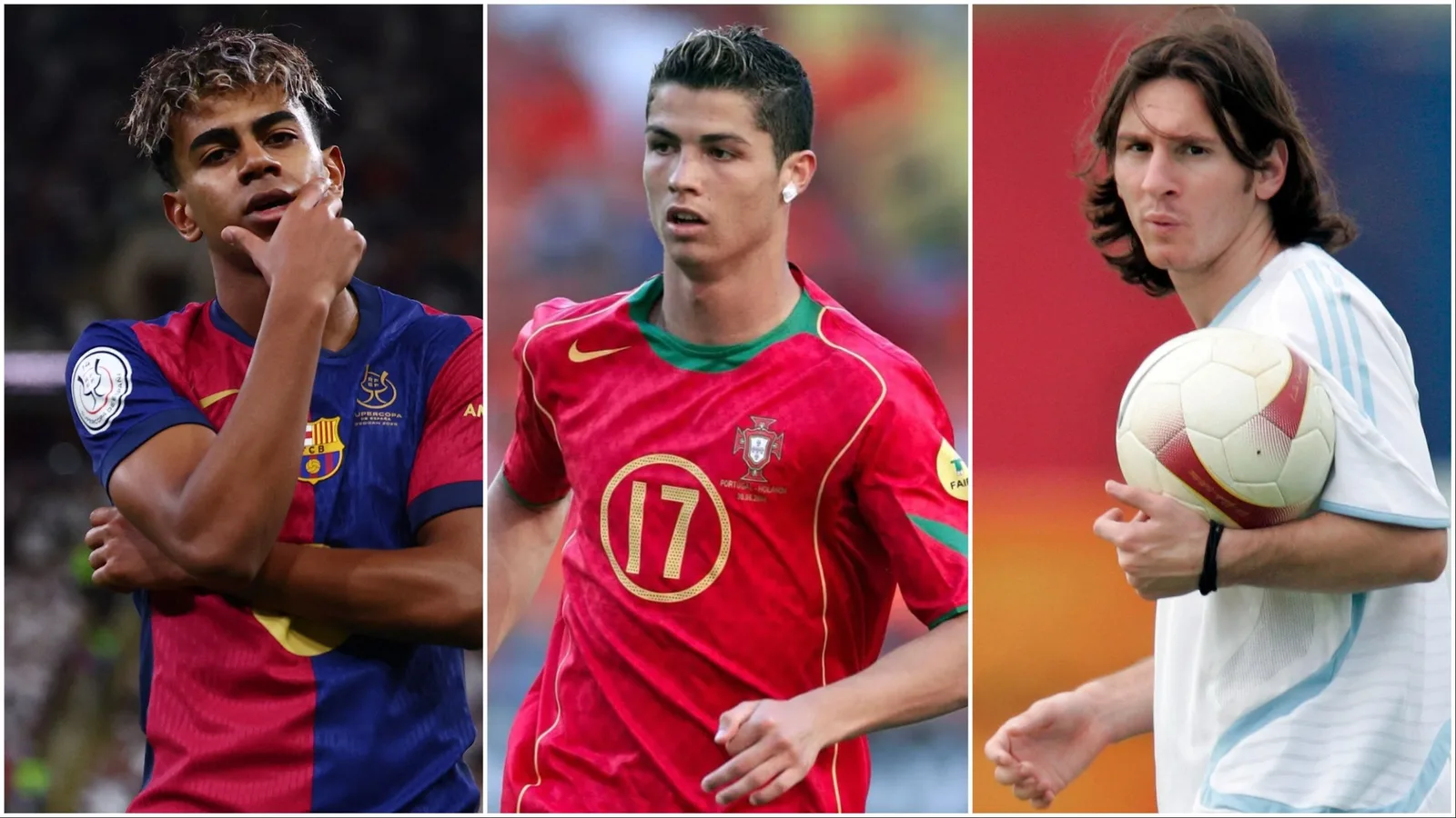 Comparing Lamine Yamal, Cristiano Ronaldo & Lionel Messi’s Stats After 100 Games