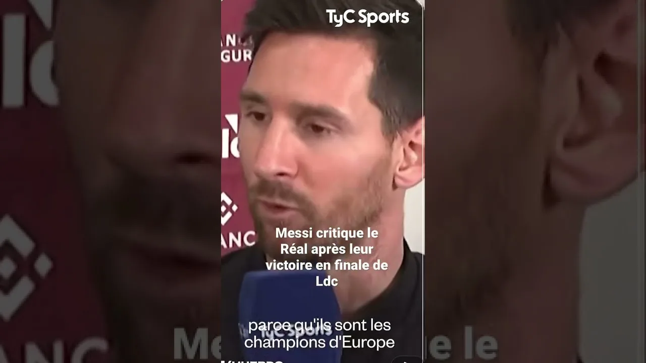 LIONEL MESSI CRITIQUE LE RÉAL MADRID APRÈS LEUR VICTOIRE EN