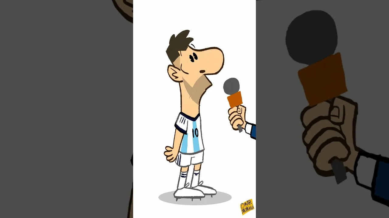 Que miras bobo? #shorts #football #messi