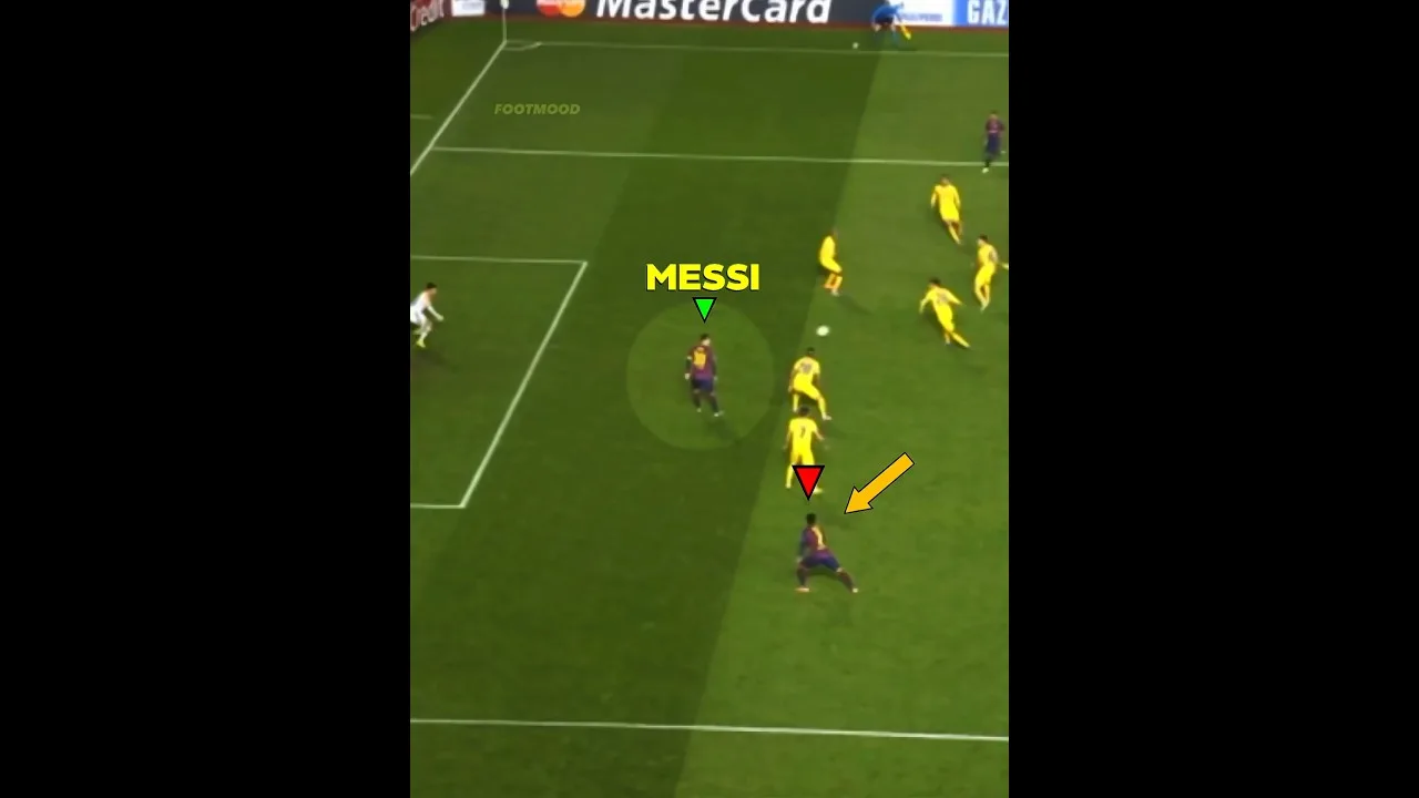 When Messi Uses His 🧠