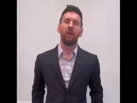 🙏 Les excuses de Lionel Messi !