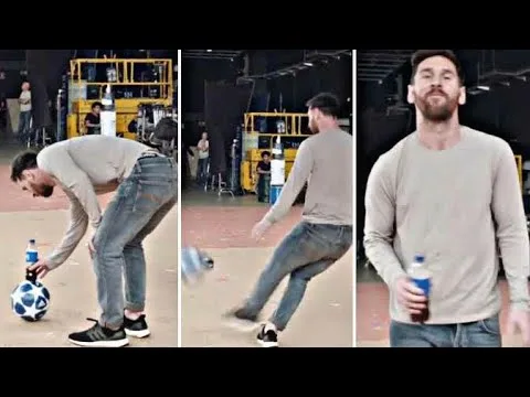 Lionel Messi Pepsi Bottle Flipping Challenge 2019 || Messiah