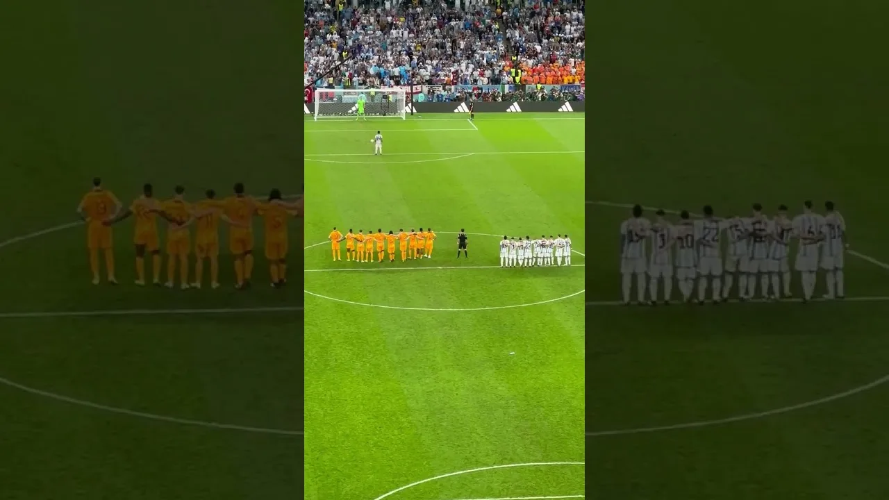 Fifa world cup qatar holland vs argentina leo messi crowd