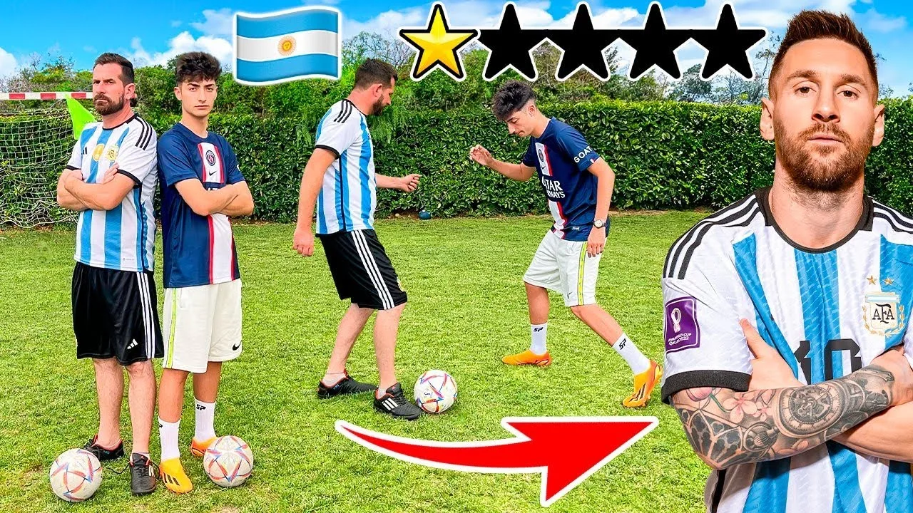 Me ENFRENTÉ a las PRUEBAS EXTREMAS de LEO MESSI…
