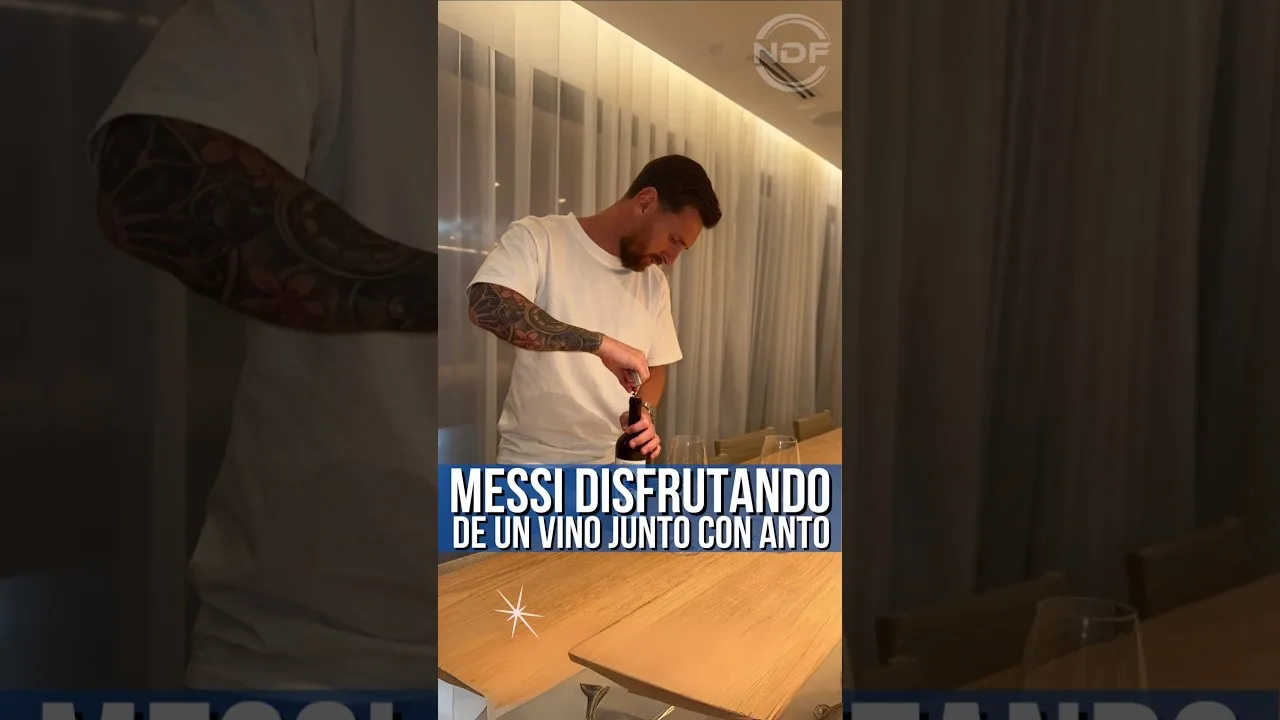 Leo Messi profite d’un samedi soir avec Antonela Roccuzzo 😍