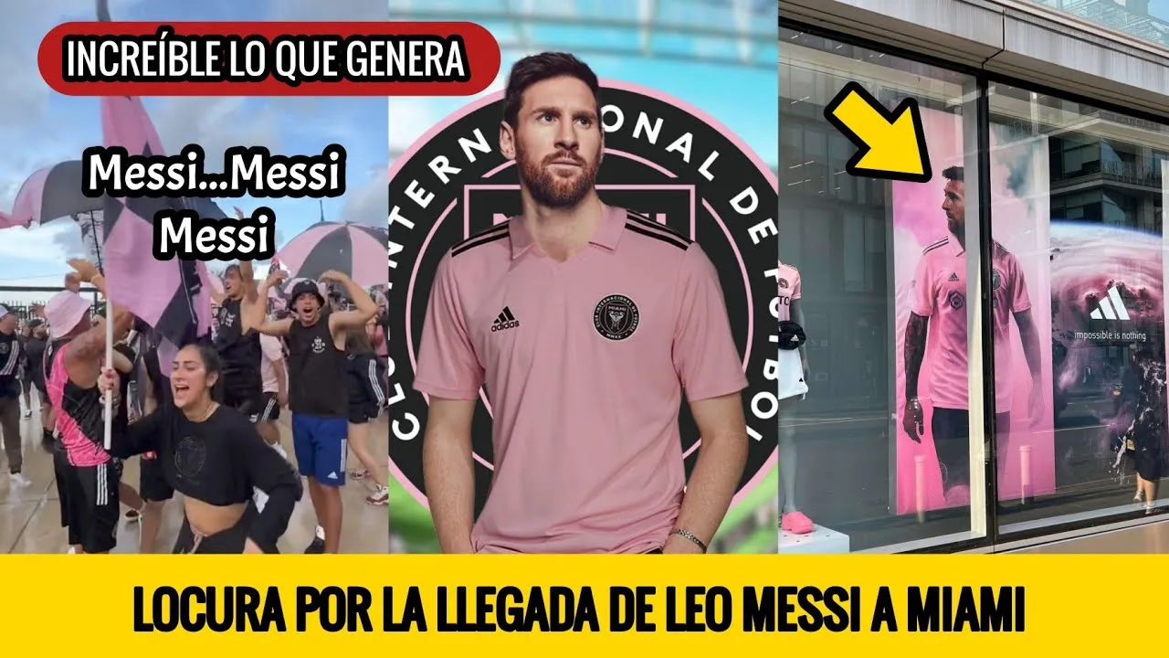 SE DESATA LA LOCURA POR LA LLEGADA DE LEO MESSI AL INTER DE