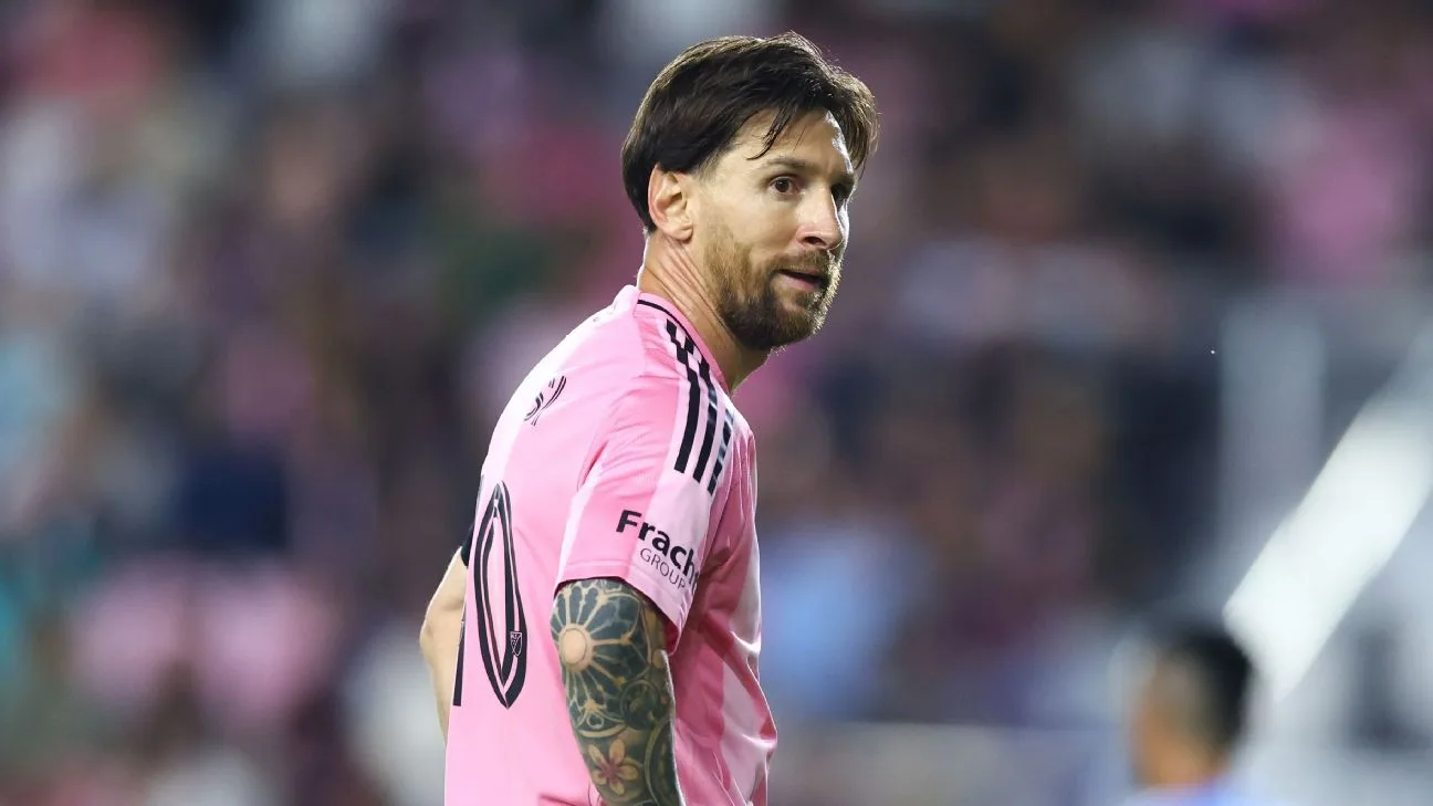 Lionel Messi condamné à une amende pour avoir attrapé le cou de l’entraîneur adjoint de NYCFC