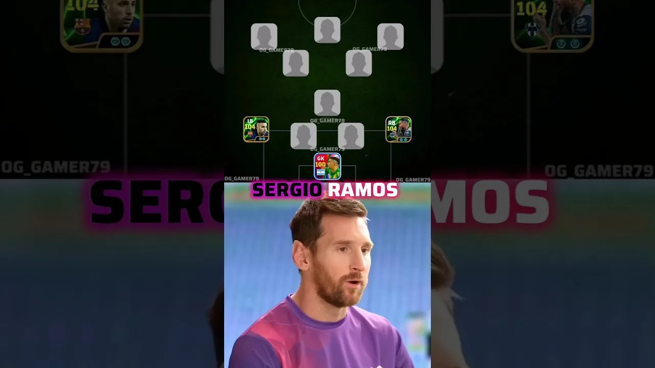 Lionel Messi a choisi son rêve ultime XI 🔥😱 # efootball2024 # efootball2023