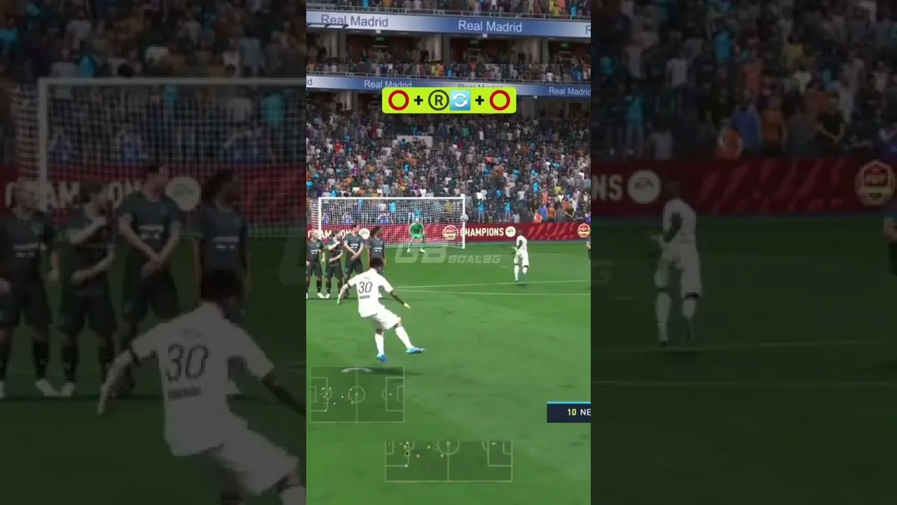 fifa22/leo. messifree kick/goal/tutorial /credit goes to