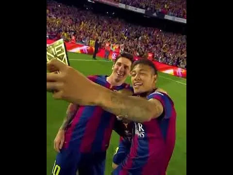 NEYMAR JR LEO MESSI 2015💔
