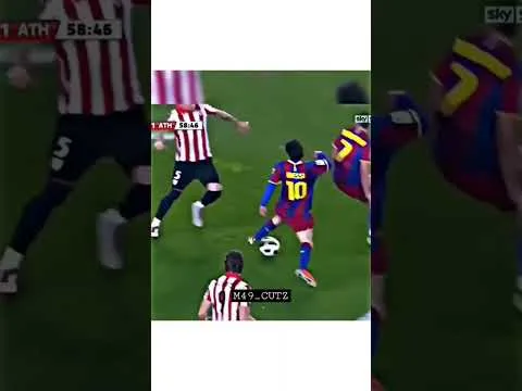 Young Messi Dribbling 🥶🐐 #shorts