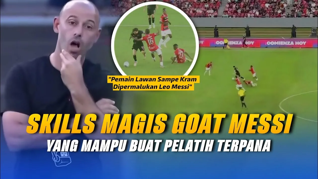 Je n’ai jamais vu ces compétences aussi folles !! Mascherano a dû voir Leo Messi Obok² San Miguelito
