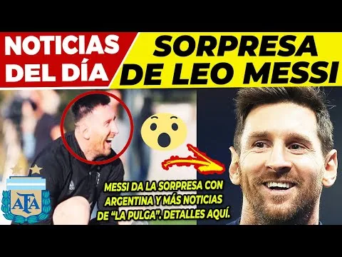 ¡VAMOS! MARAVILLOSAS NOTICIAS de LEO MESSI  DESESPERADO