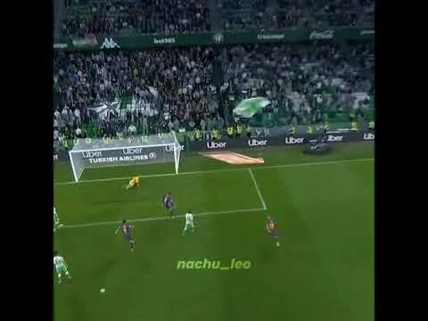 wonderful techy goal by leo messi vs eiber