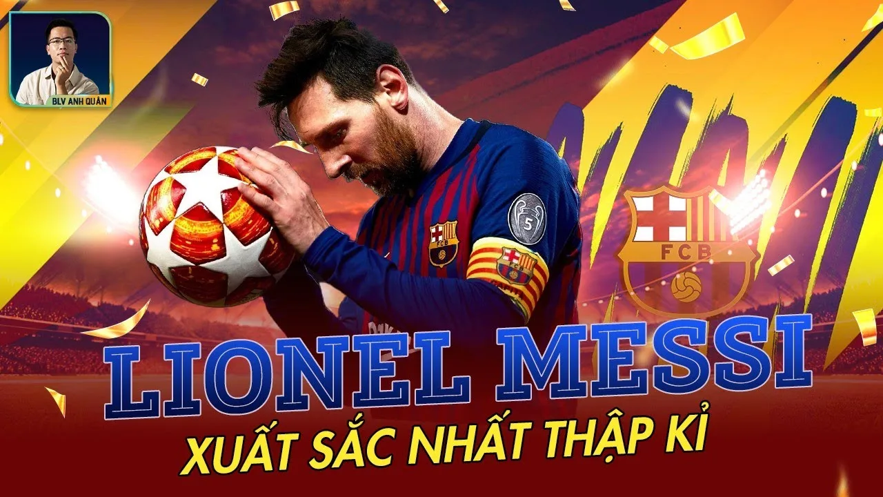 LIONEL MESSI XUẤT SẮC NHẤT THẬP KỈ, SỰ CÔNG NHẬN VỚI MỘT