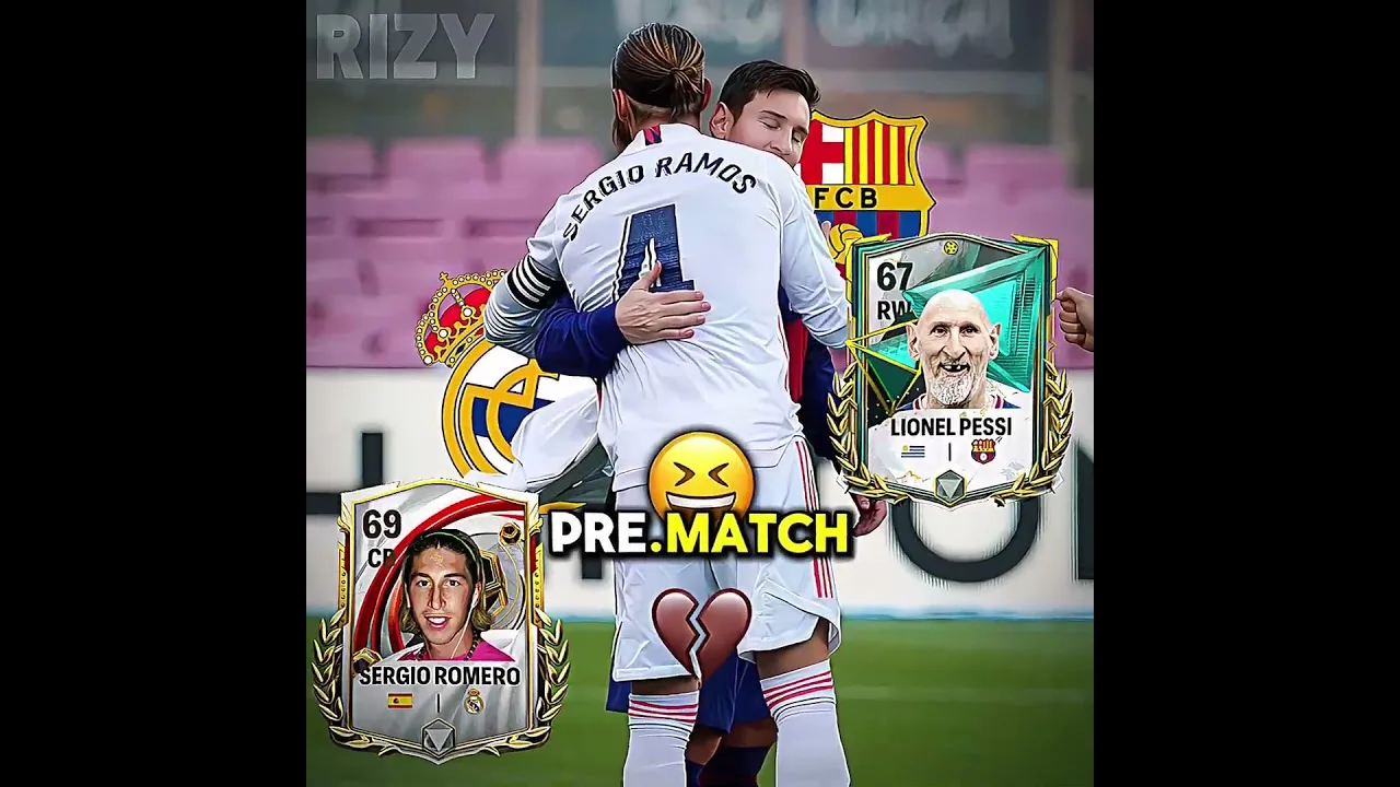 Sergio Ramos x Leo Messi Compétences 🤣