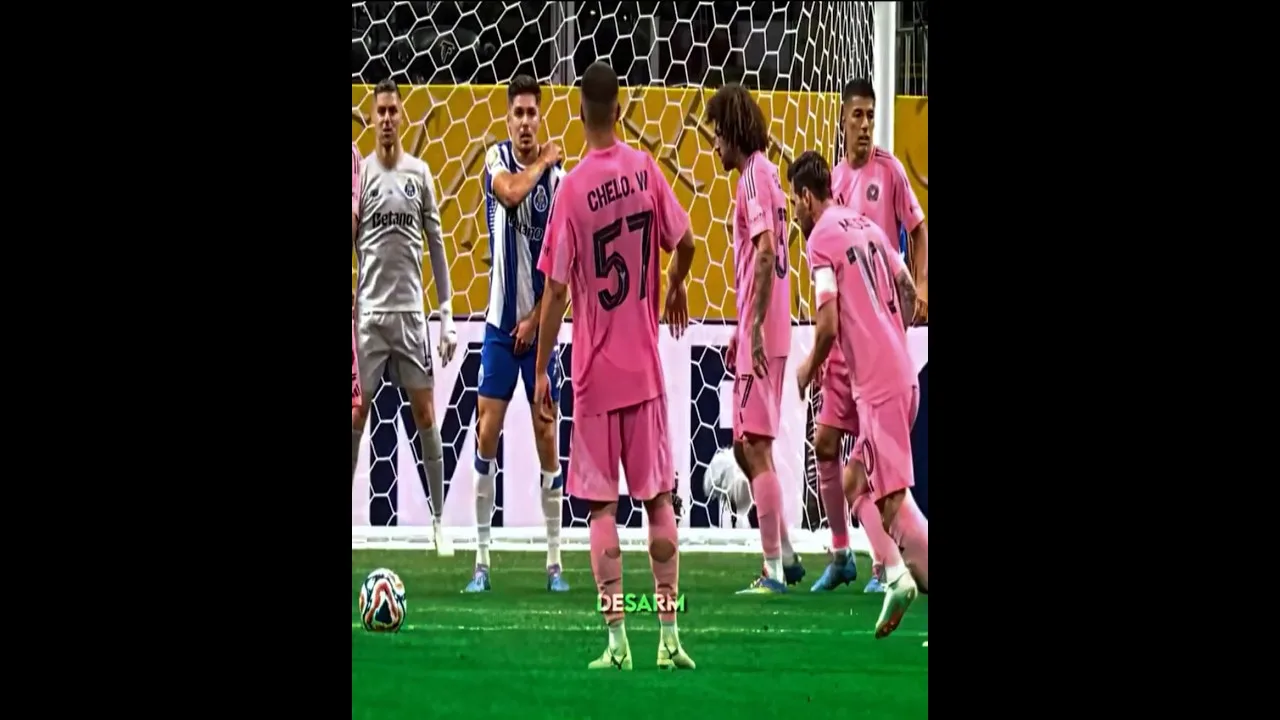 MESSI FREEKICK MAGIC💫🤩 #messi #leomessi #football