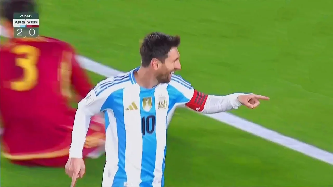 Lionel Messi vs Venezuela – dernier match au sol pour l’Argentine [FAREWELL]