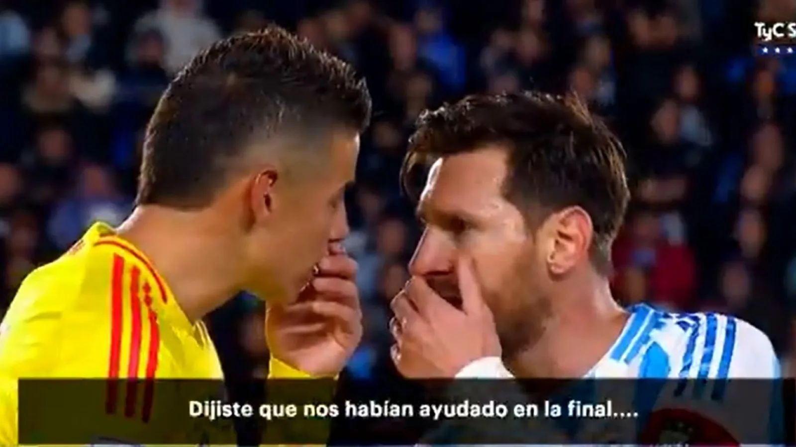 «  Vous parlez beaucoup  » – Lionel Messi semblait avoir un message glacial pour James Rodriguez