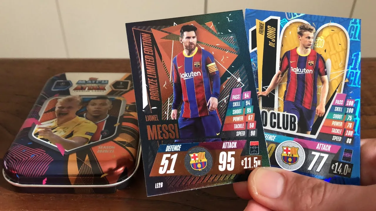 LEO MESSI LIMITED nell’ultima APERTURA MATCH ATTAX 2021