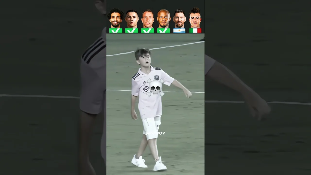 Salah vs Ronaldo vs Terry vs Kompany vs Messi vs El Shaarawy 🙈😲 « Cute » Football Challenge
