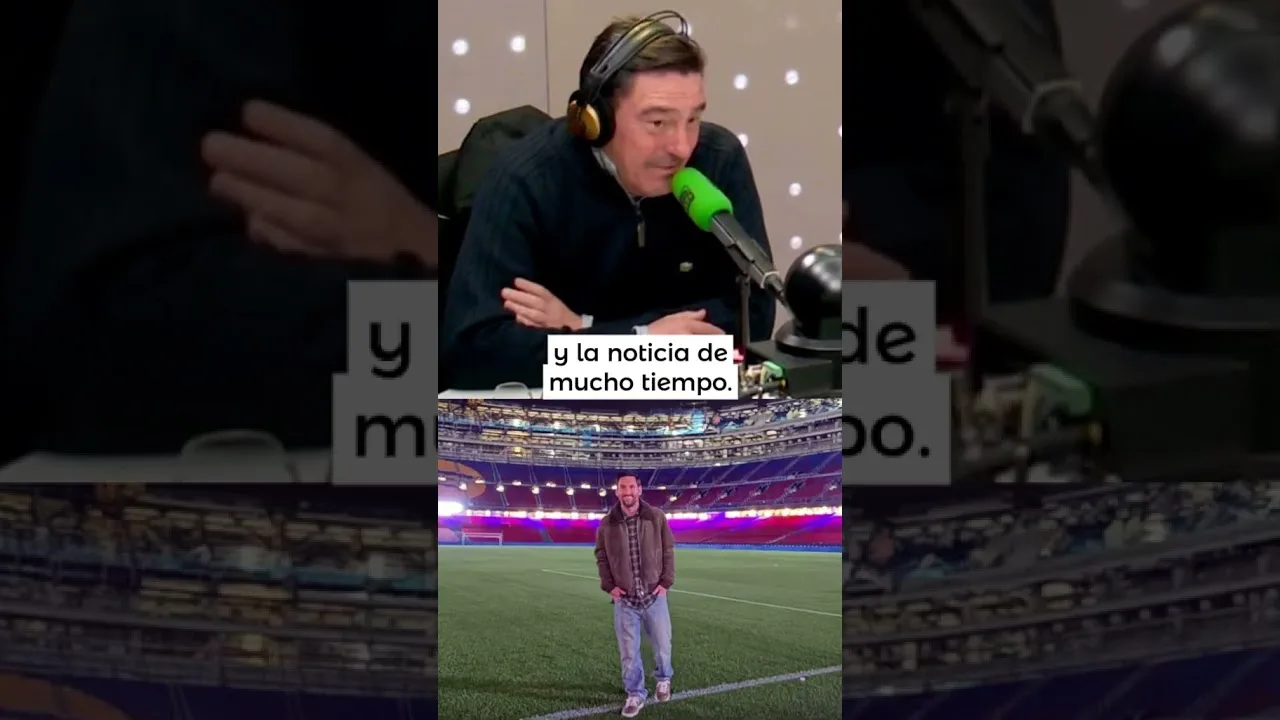 🏟️🥹 Leo Messi revient au Camp Nou !