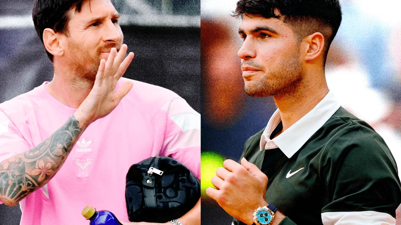 Leo Messi et Carlos Alcaraz donnent une nouvelle vigueur à la tendance des montres avec le cadran bleu