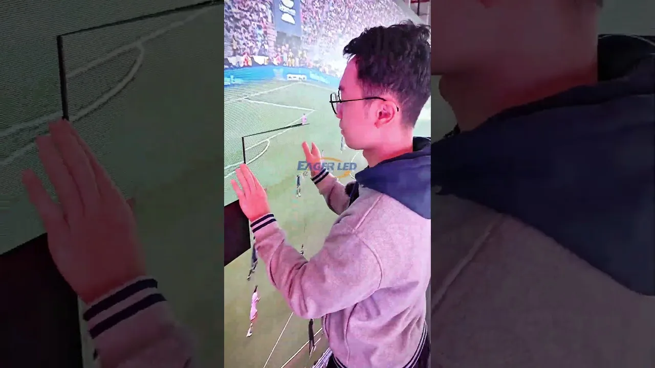 Lionel Messi #messi #miami #leddisplay #shorts