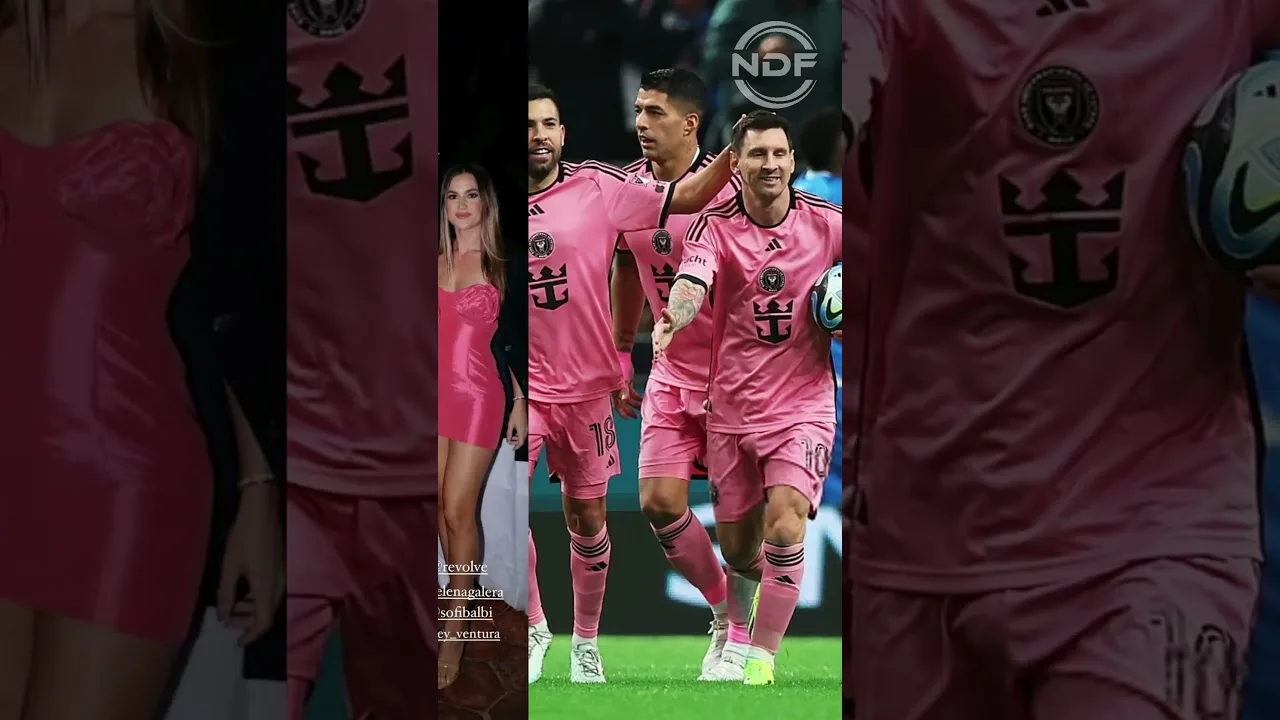 Les filles s’amusent pendant que Leo Messi, Suarez, Alba et Busquets sont en tournée
