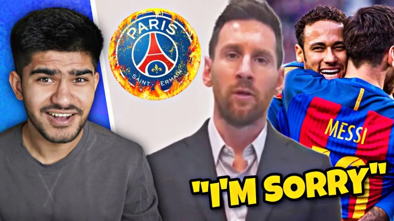 Messi APOLOGISED to PSG!😱